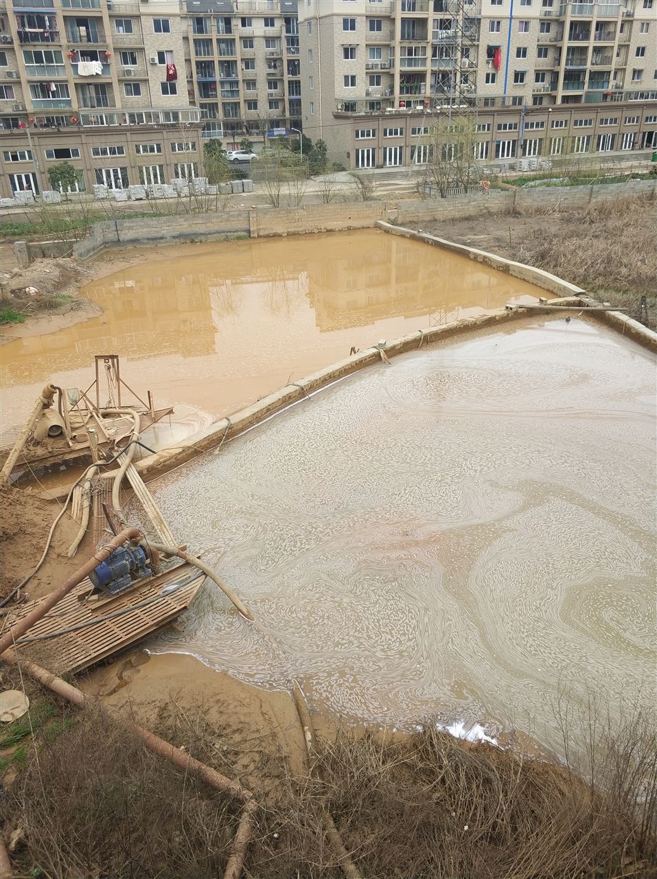 齐河沉淀池淤泥清理-厂区废水池淤泥清淤